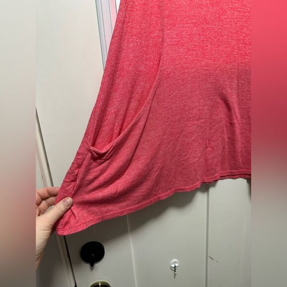 Maurices Short Sleeve Sweater with Pockets Pink (226) - Picture 2 of 4